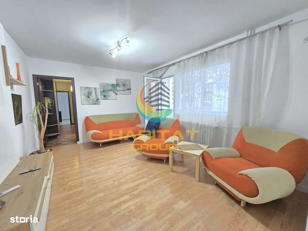 3 camere zona Brancoveanu, etaj 1 Mutare rapida