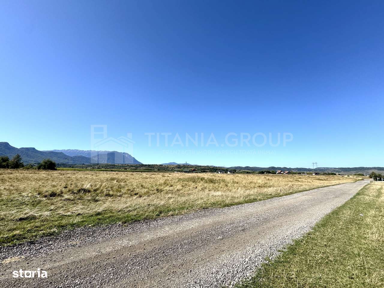 Teren intravilan parcelabil, priveliște spre munți, Sohodol, Bran-7