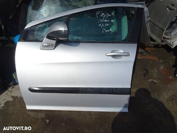 Vand Usa Fata Stanga Peugeot 308 din 2009 fara rugina fara lovituri - 3