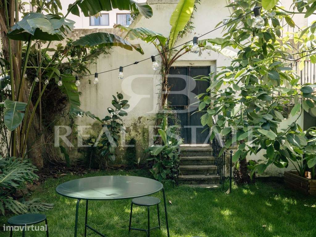 T4 Renovado + JARDIM | Centro Lisboa.-33
