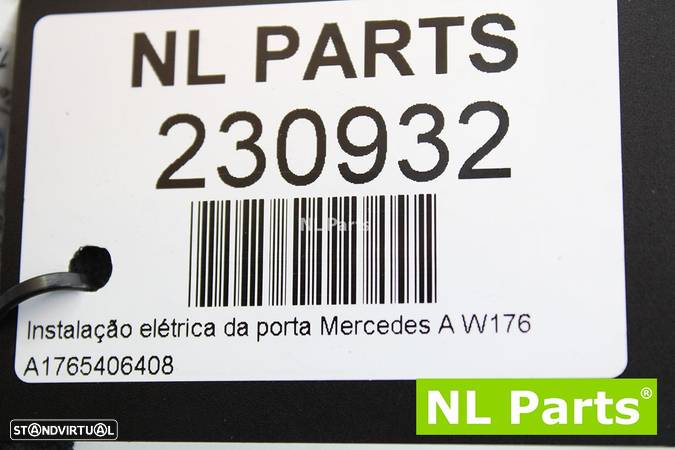 Instalação elétrica da porta Mercedes A W176 A1765406408 - 8