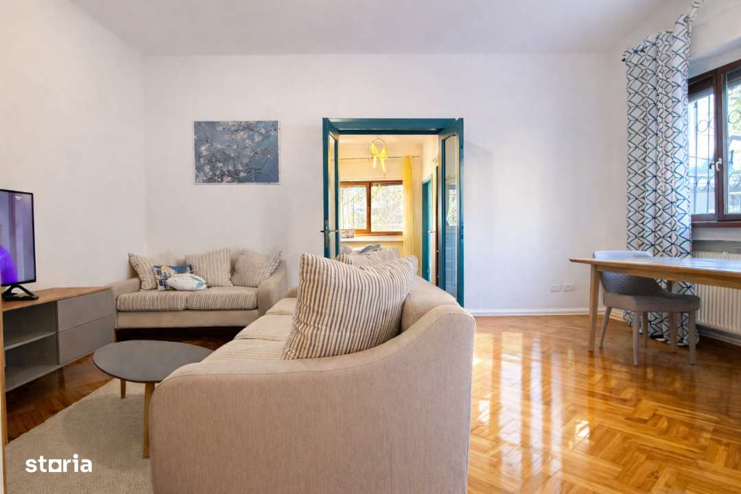 Un apartament cu personalitate, intr-o villa cu farmec - gata de muta