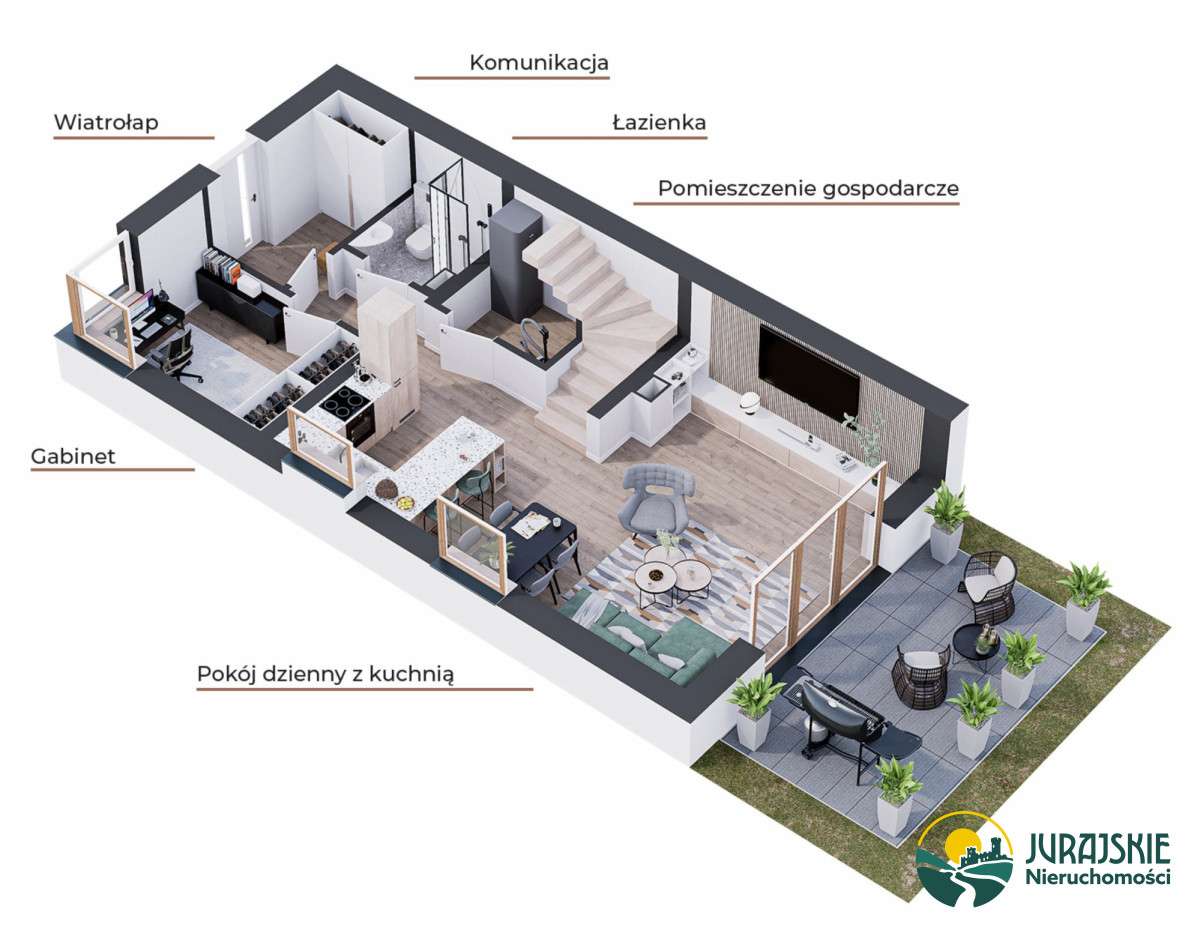 Domy na sprzedaż w Tenczynku k. Krzeszowic-16