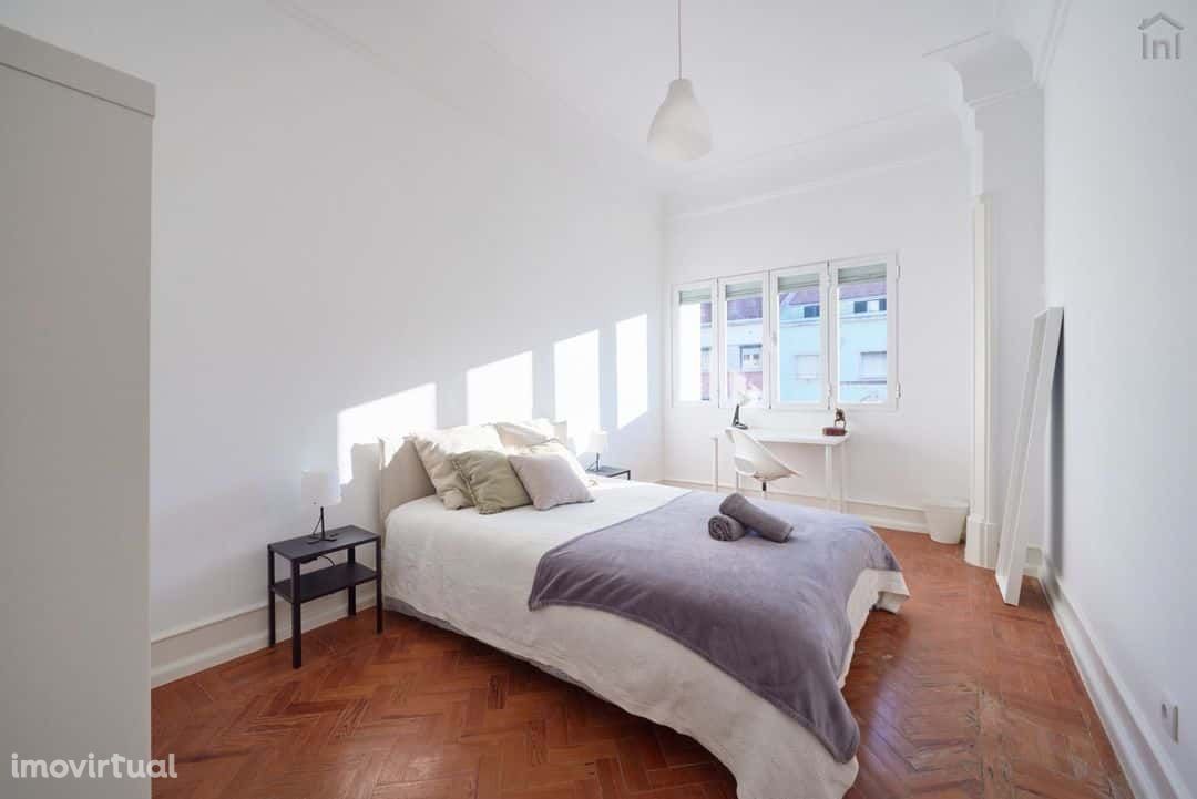 Luminous double bedroom in Alameda - Room 3