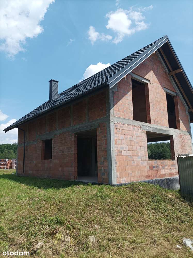 !!! NOWOŚĆ !!! Głogów Młp. dom w stanie surowym 167m2, 8 a działka !!! - Pełny obrazek: 4/19