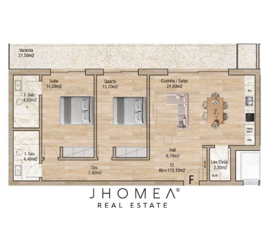 Apartamento T2 | VALLEY PLACE – Forca, Aveiro-7