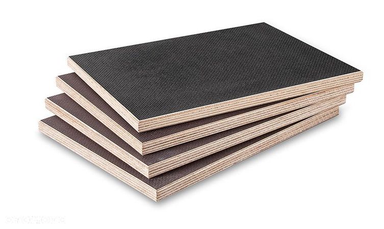 Płyta Sklejka Wodoodporna Antypoślizgowa Szalunkowa 250x125 gr. 30 mm - 1