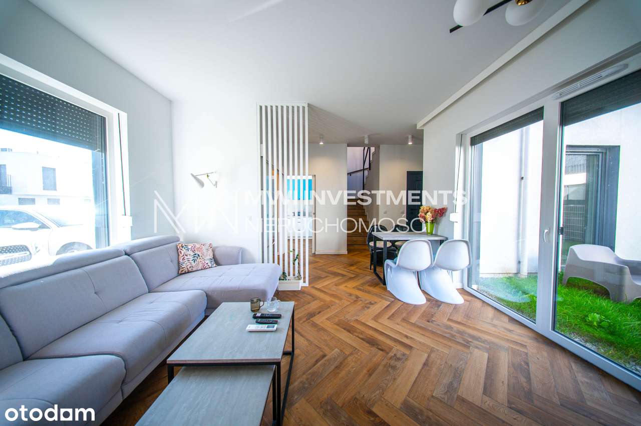 Stylowy, nowoczesny dom z przestrzenią do pracy i relaksu – Jagodno - Pełny obrazek: 4/20