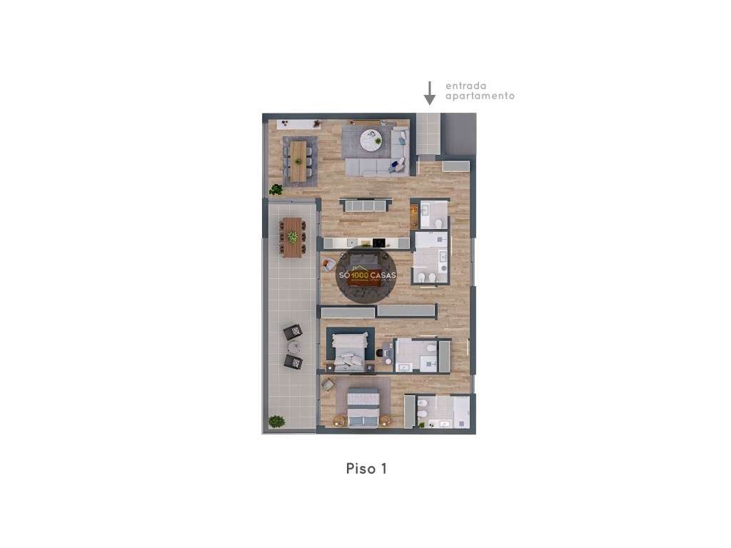 Moradia em condomínio de luxo, centro de Loures. - Grande imagem: 5/15