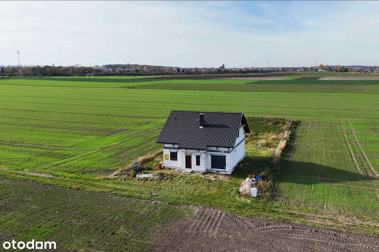 Goliszów k.Chojnowa – dom stan surowy zamknięty, działka w MPZP: MN/U-0