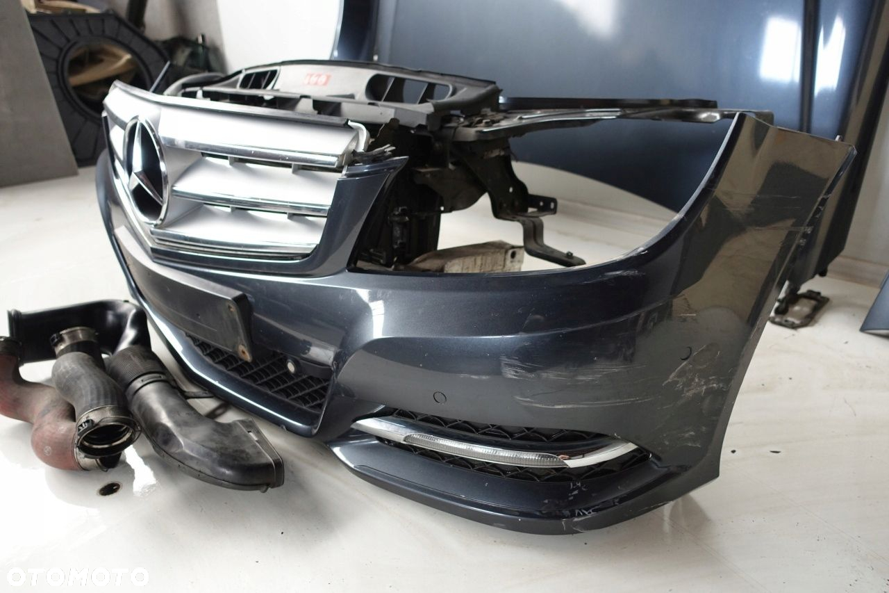 Mercedes w204 przód maska zderzak 2.2 755 LIFT pas przedni wzmocnienie - 3