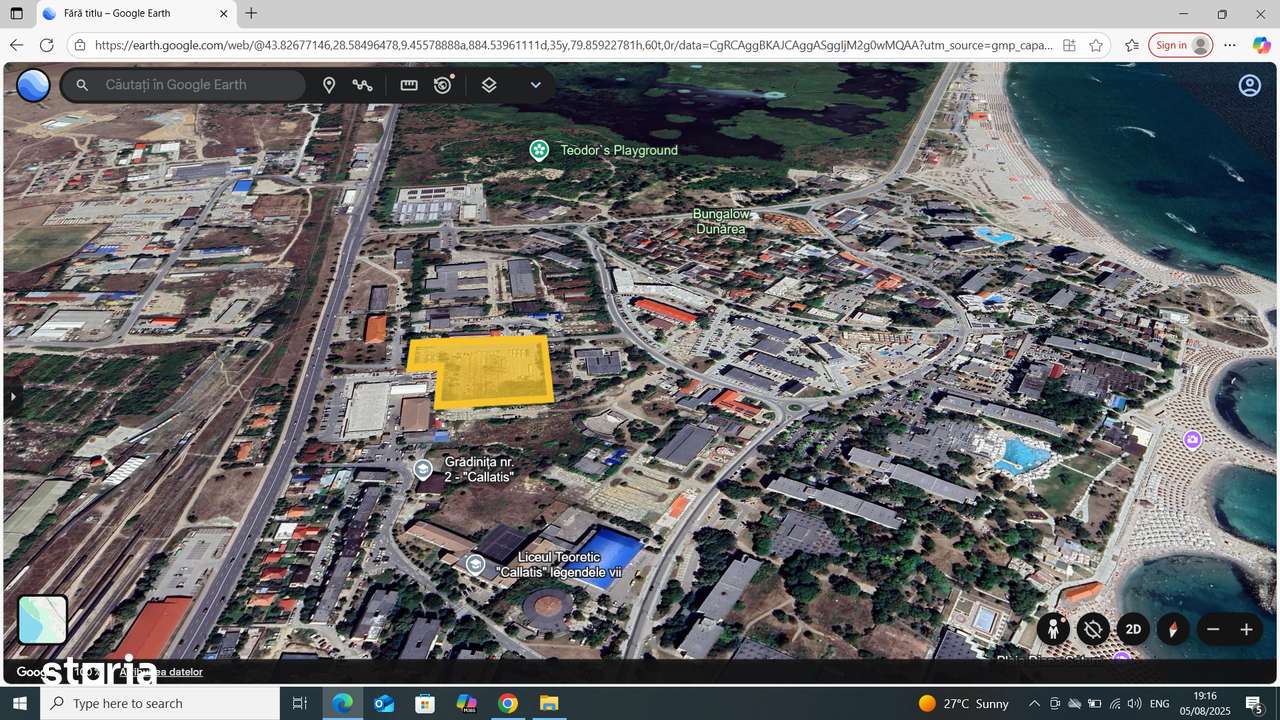 Mangalia Saturn teren intravilan construibil 12688mp pret 120euro/mp-5