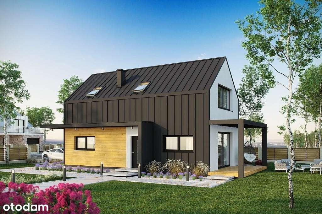 Działka z pozw. na budowę, projekt Inovia, j. Białe-19