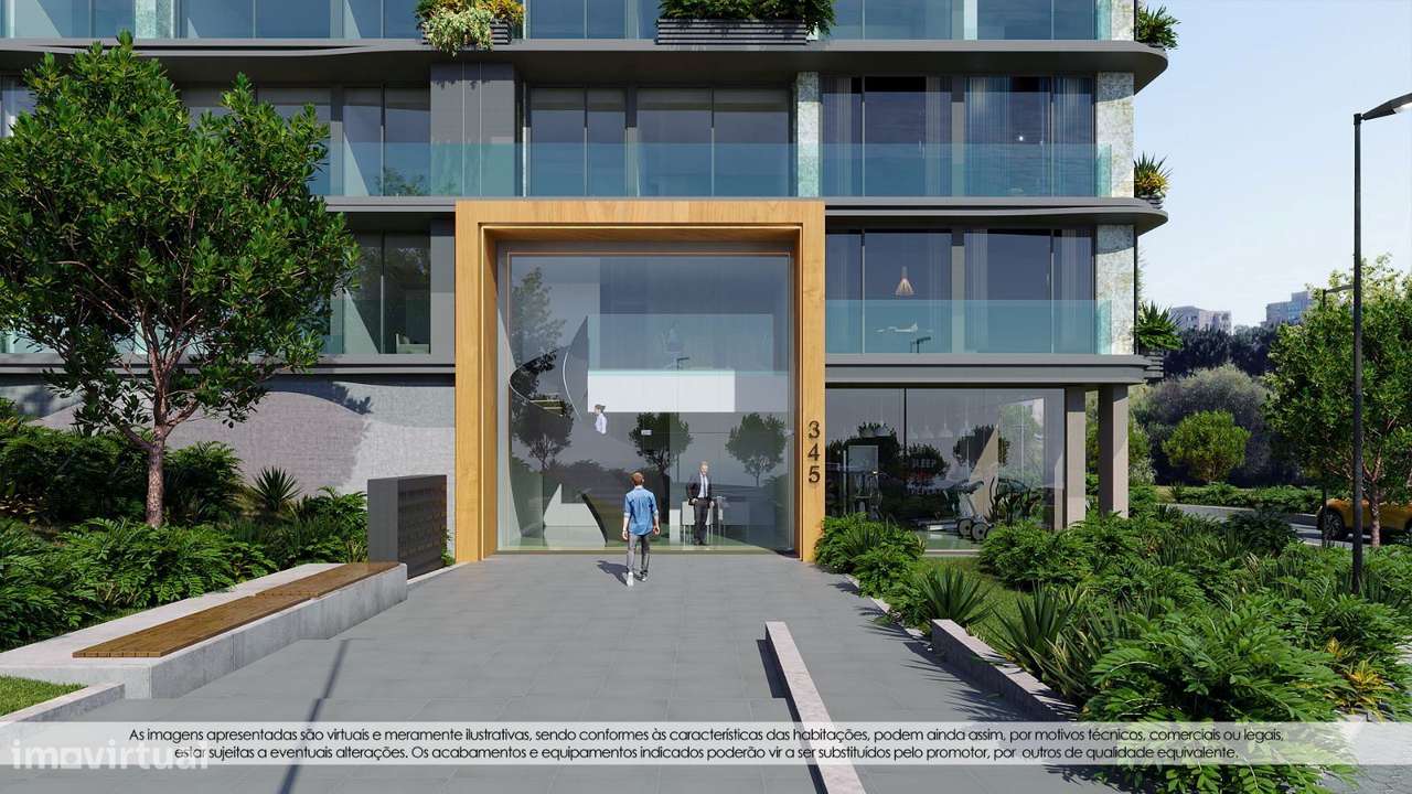 Apartamento T1 com varanda, garagem e elevador - Grande imagem: 4/19