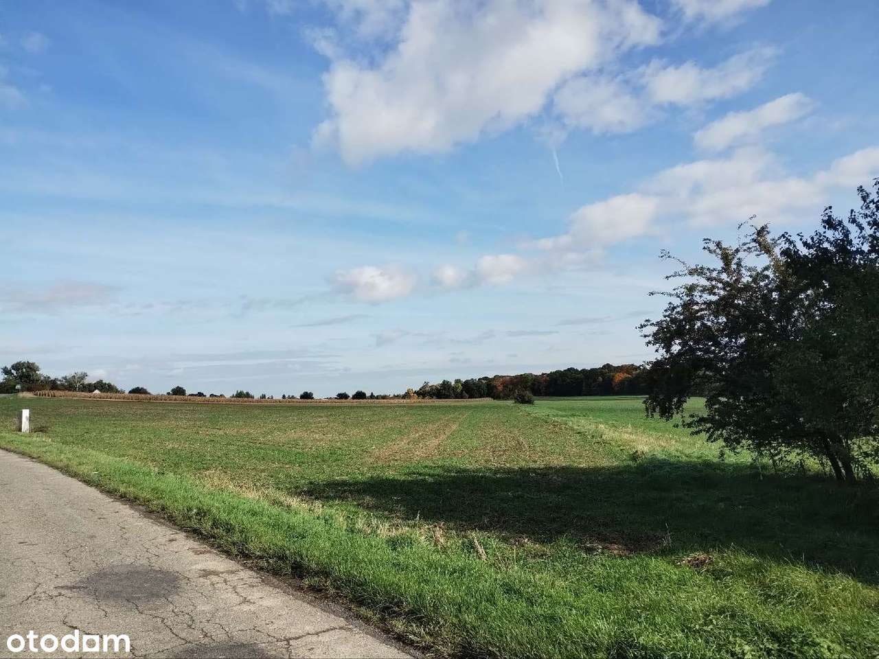 Kunów gm Sobótka, przepięknie położona działka-0