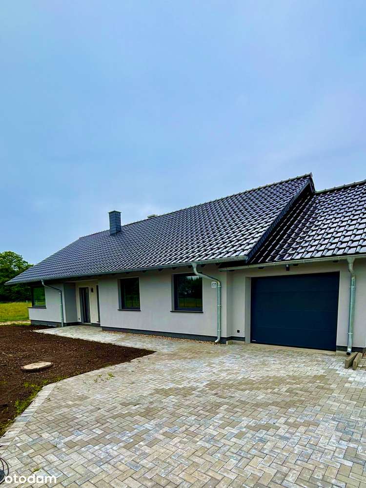 Dom wolnostojący z garażem i ogrodem, 4 pokoje