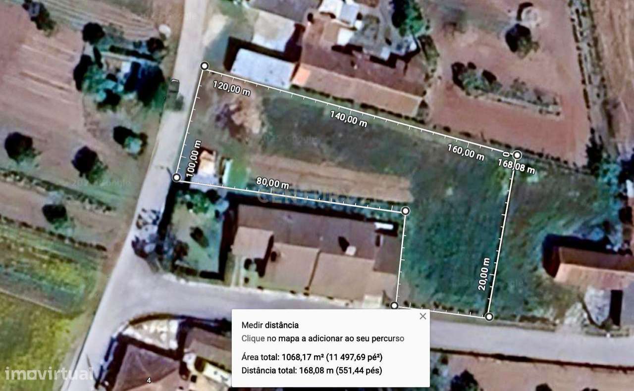 Terreno com duas frentes em Casal da Clara, Pombal, Leiria - Grande imagem: 4/7