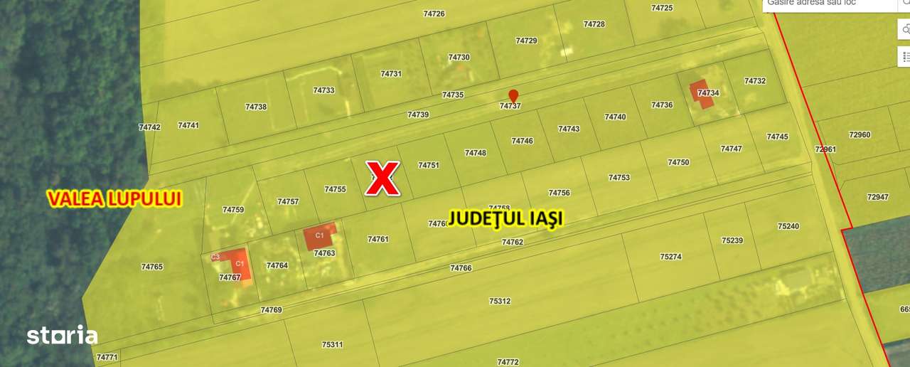 Teren intravilan Valea Lupului Beldiman str 1 Decembrie accept schimb - Imagine principală: 2/3