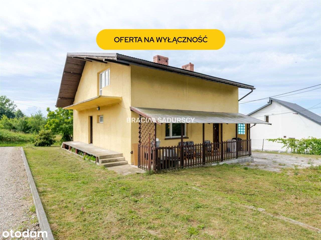 Dom z potencjałem na pięknej działce