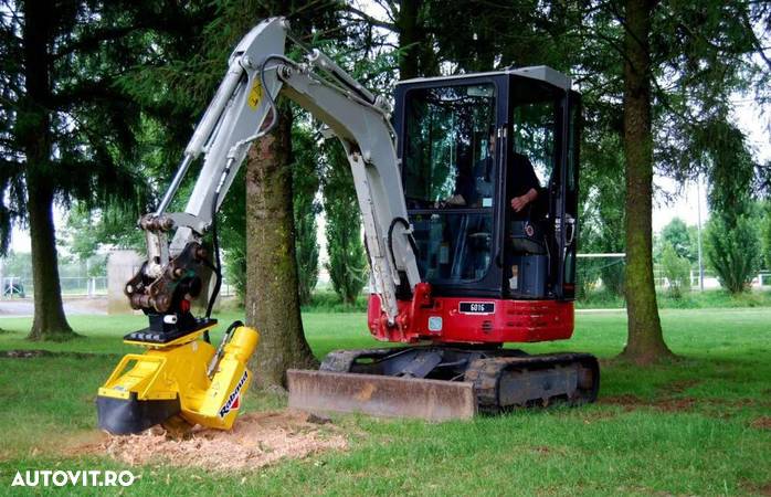 Freza de cioate pentru excavator model XYLOCROCK - Rabaud - 6