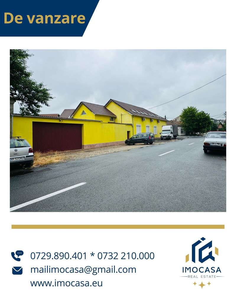 De inchiriat cladire comerciala potential P+M Gradiste Arad - Imagine principală: 2/20