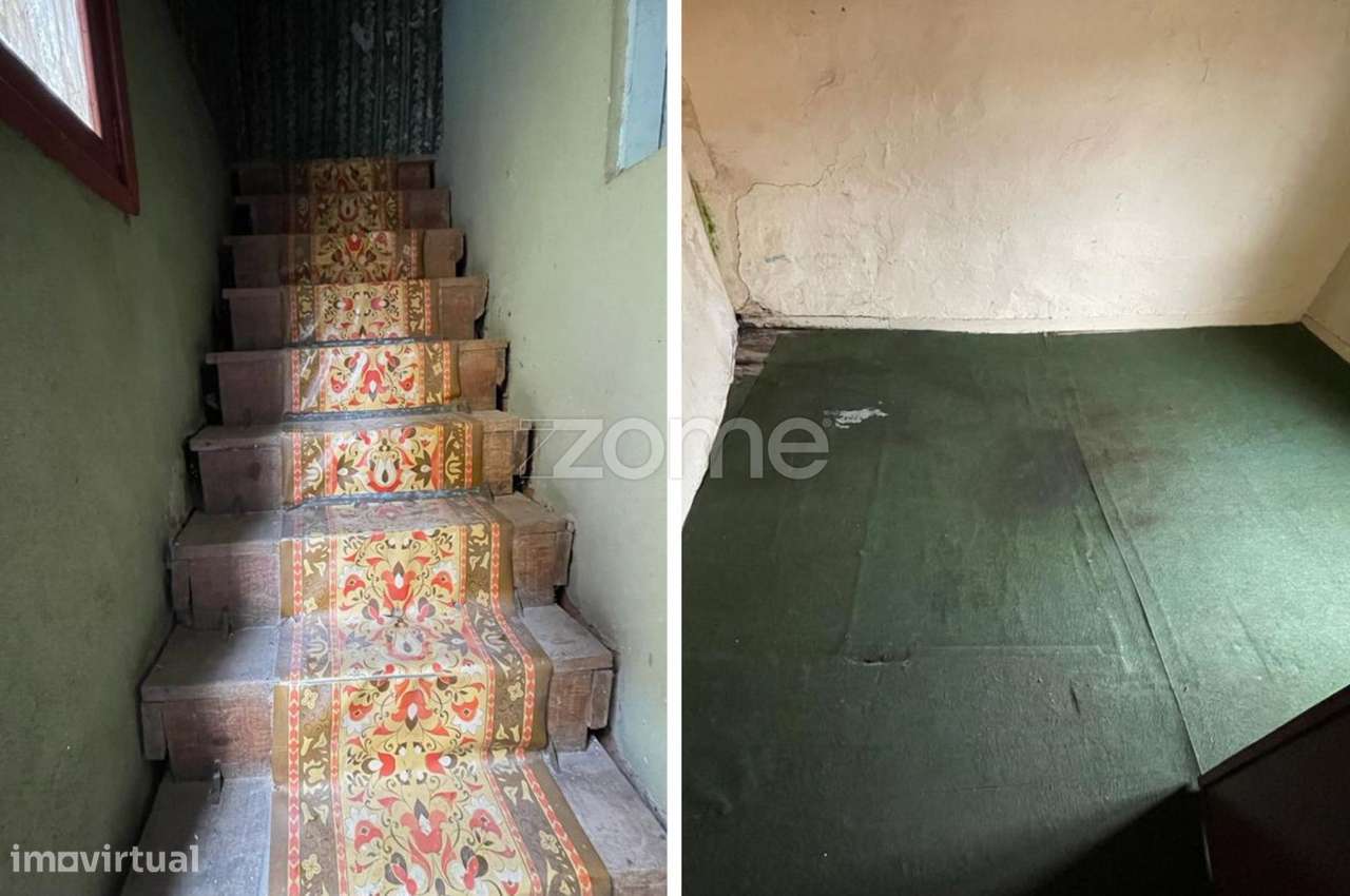 Moradia com duas habitações T1 para recuperar no Centro de Vilar Fl... - Grande imagem: 3/15