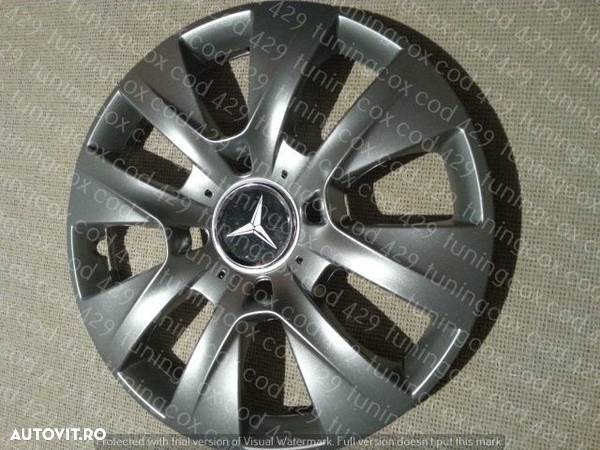 Capace roti MERCEDES-BENZ r16  la set de 4 buc,Capace janata aliaj - 1