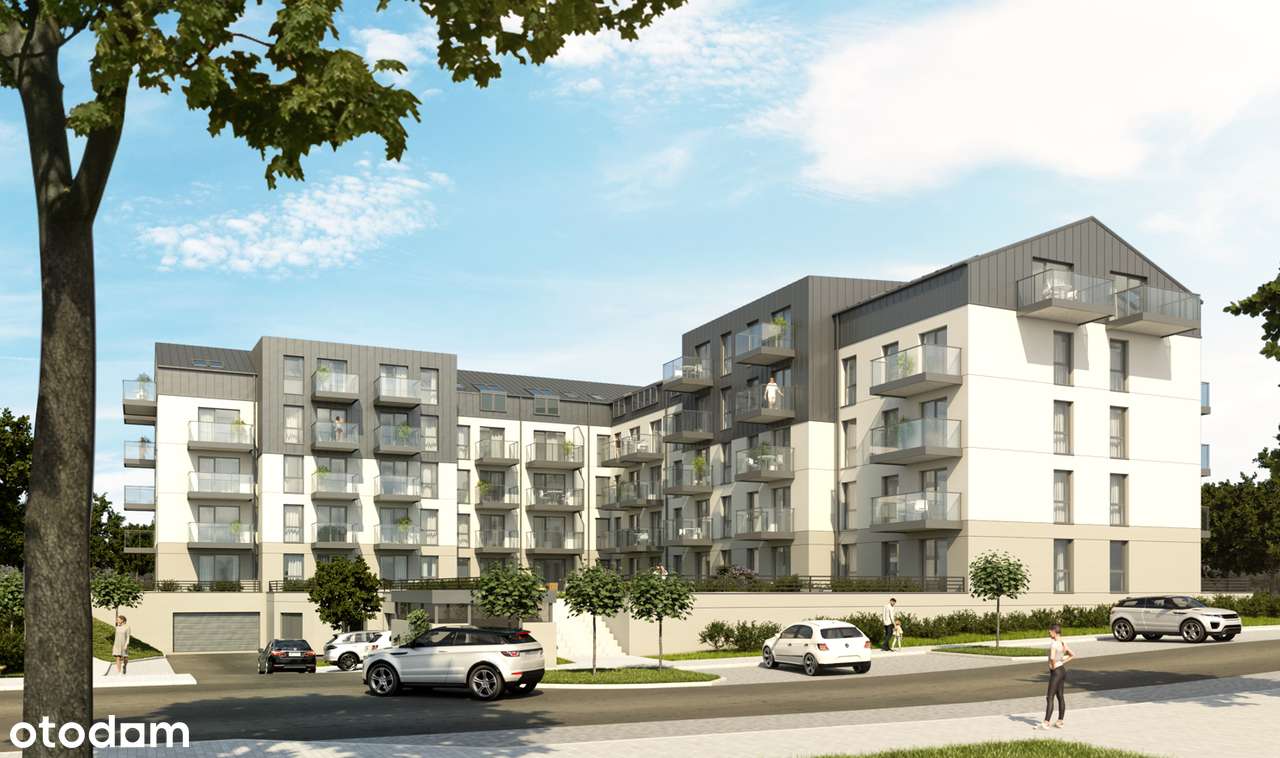 2-pokojowe mieszkanie z tarasem – Nowa Ziołowa, Augustów – 33,88 m² - Pełny obrazek: 5/7