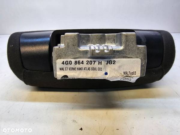 PODŁOKIETNIK PRZÓD AUDI A6 C7 4G0864207H WELUR - 6