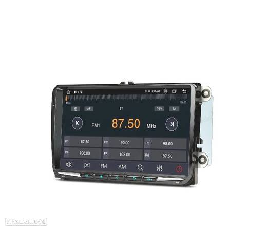 AUTO RÁDIO GPS ANDROID 12 VOLKSWAGEN VW PARA SEAT SKODA - 5