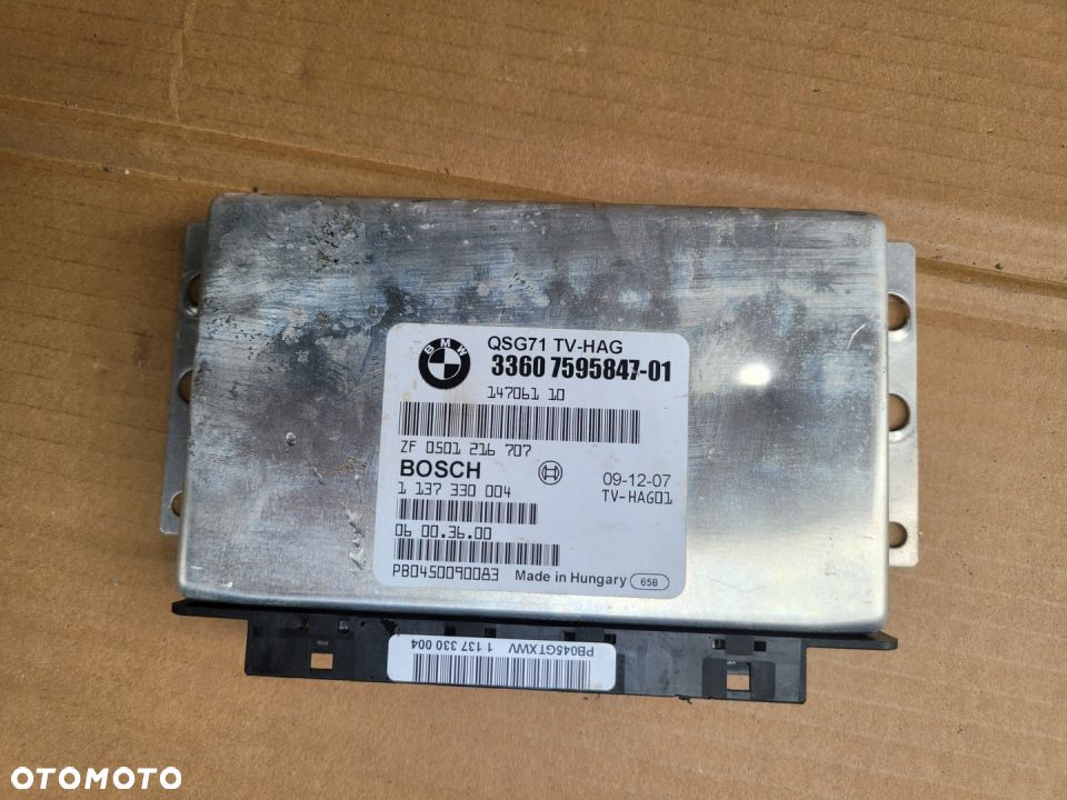 BMW E71 MODUŁ STEROWNIK DPC MOSTU NAPĘDU 7595847 - 1