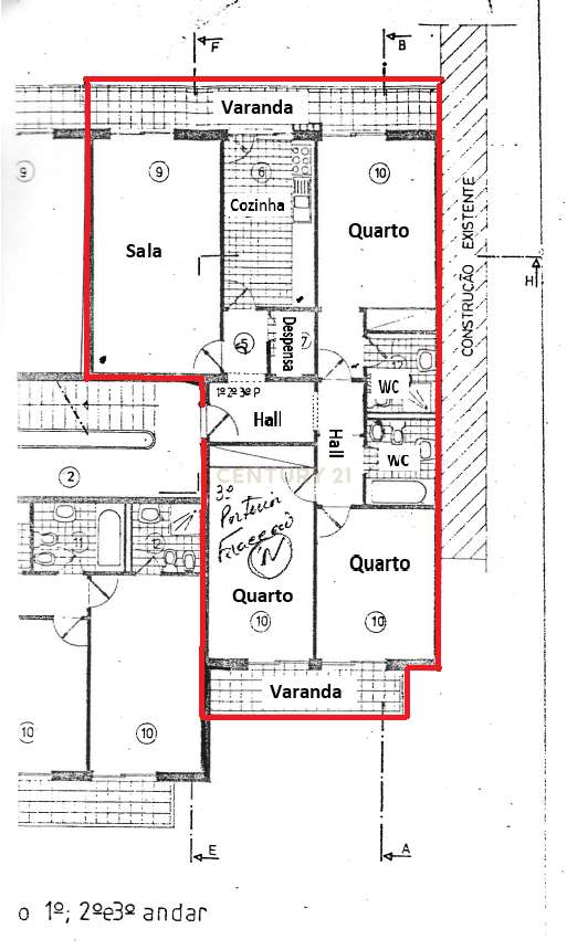 Apartamento T3 em Aguas Santas com Suite e garagem-22