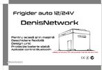 Frigider 40l auto rulotă, camion, dube 3,5t, 12-24V, rezistent la vibrații, congelare -20°C - 4