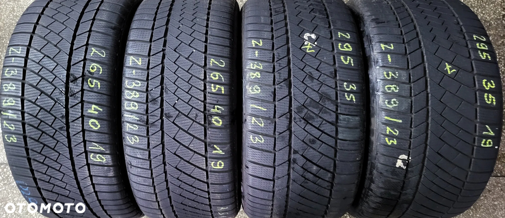 265/40r19 295/35r19 NO (Z389/23)003 4szt 6mm TS830P CWC ContiWinterContact CONTINENTAL ZIMOWE - 1