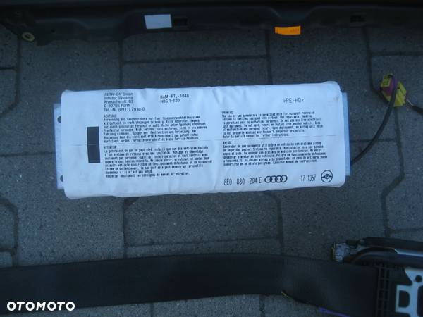 audi a4 b6 małysz 02-05r deska rozdzielcza konsola airbag pasy bezpieczeństwa - 10
