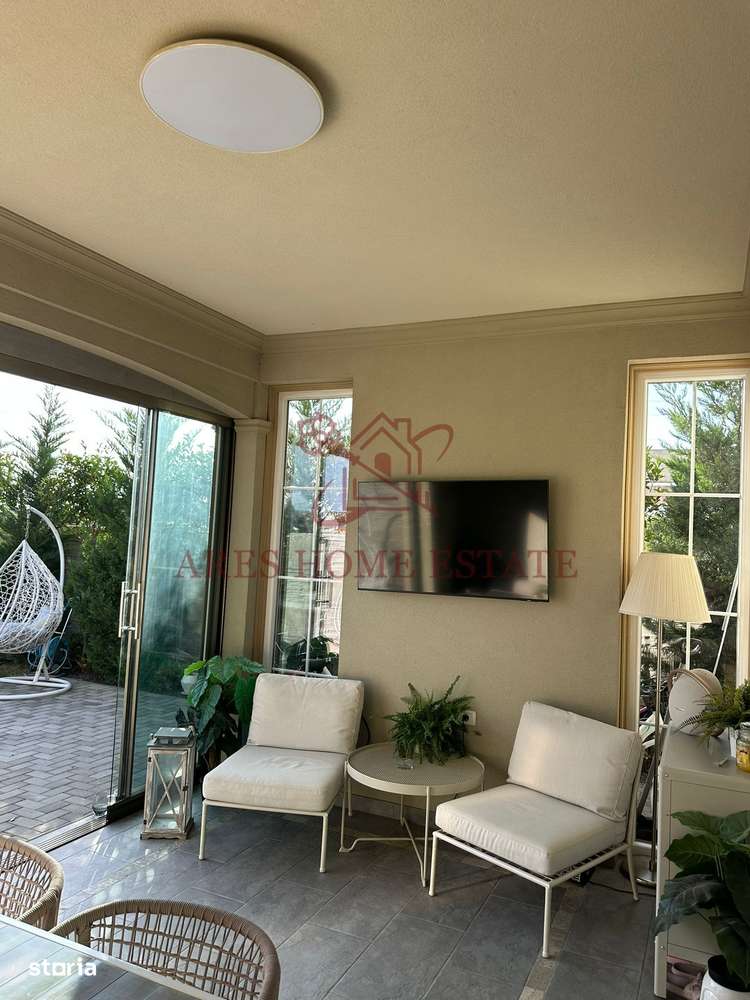 Casa in stil mediteranean, ultrafinisată 5 camere, 3 bai + curte.-16