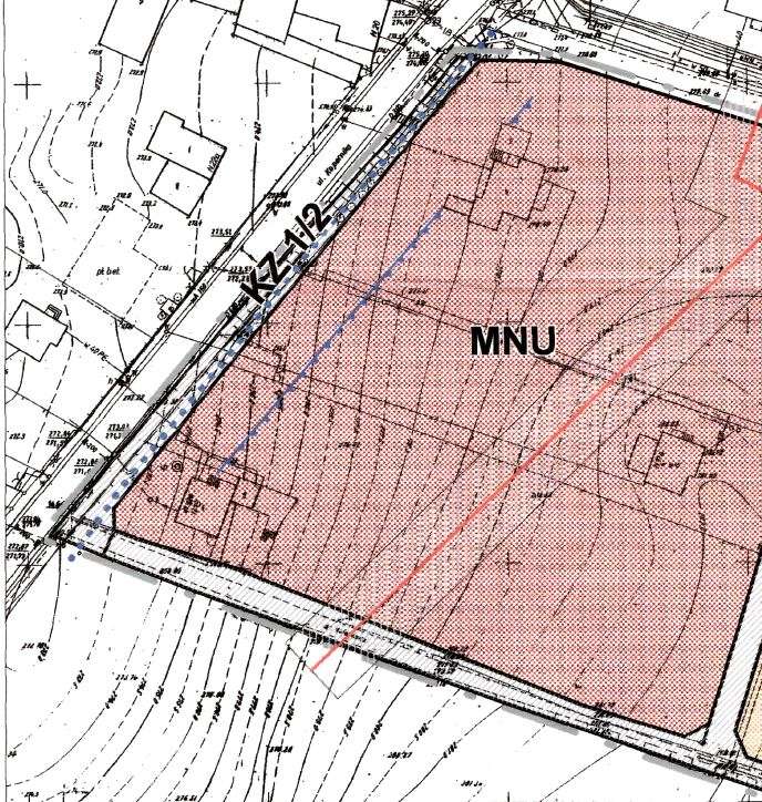 Działka pod zab. mieszk. lub usług.Kopernika Cz-Dz-8