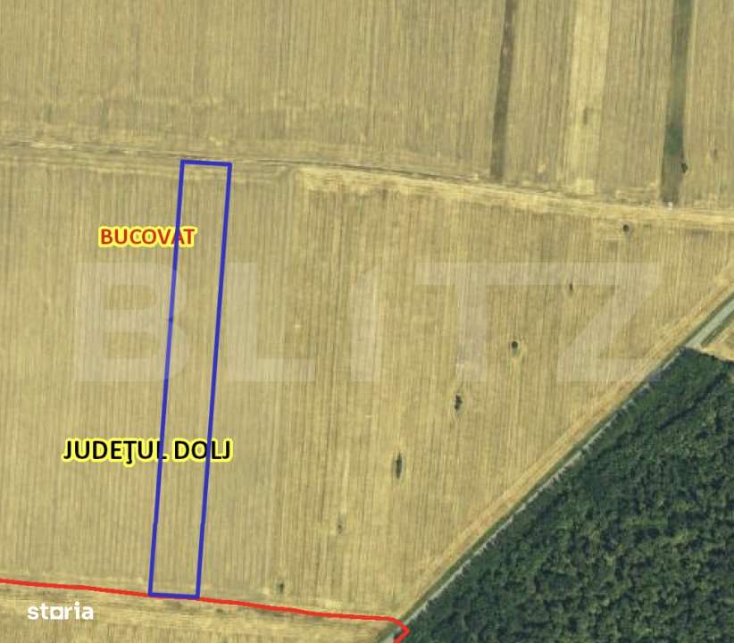 Teren extravilan 16000 mp, deschidere dubla 41 m, zona Leamna de Sus - Imagine principală: 2/2