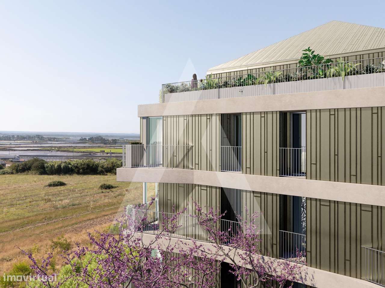 Apartamento T2 Implex com vistas sobre as salina em Aveiro-12