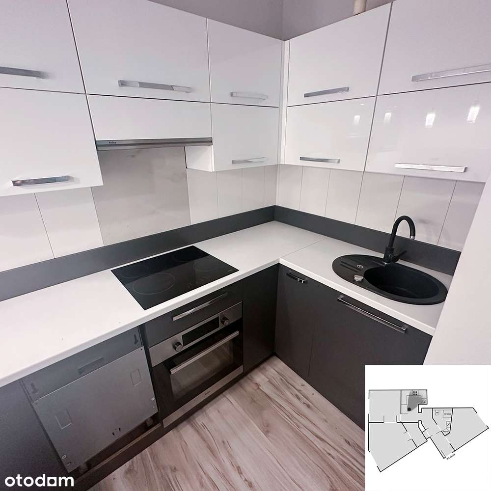 3 oddzielne pokoje mieszkanie 55,5m2 , Olsztyn, Zatorze - Pełny obrazek: 1/9