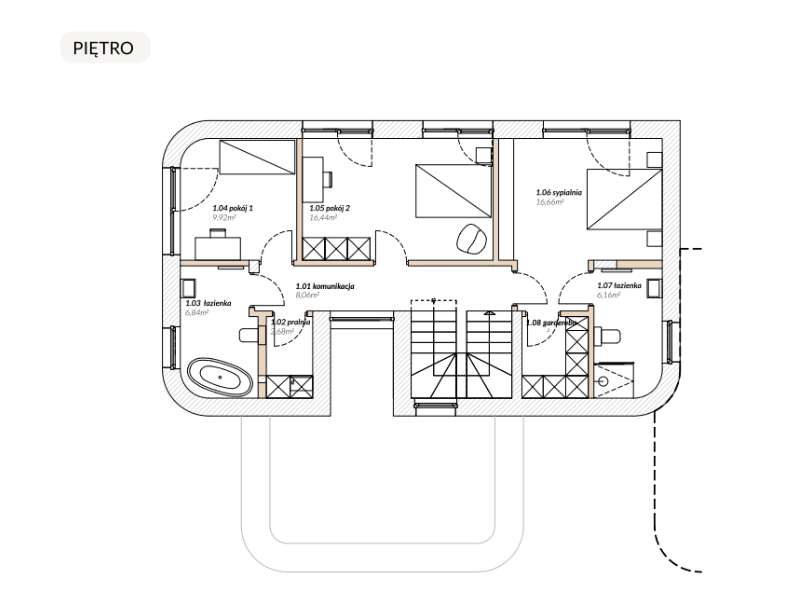 Dom z ogrodem | Otoczony zielenią | Wyjątkowy design | Jakość premium-12
