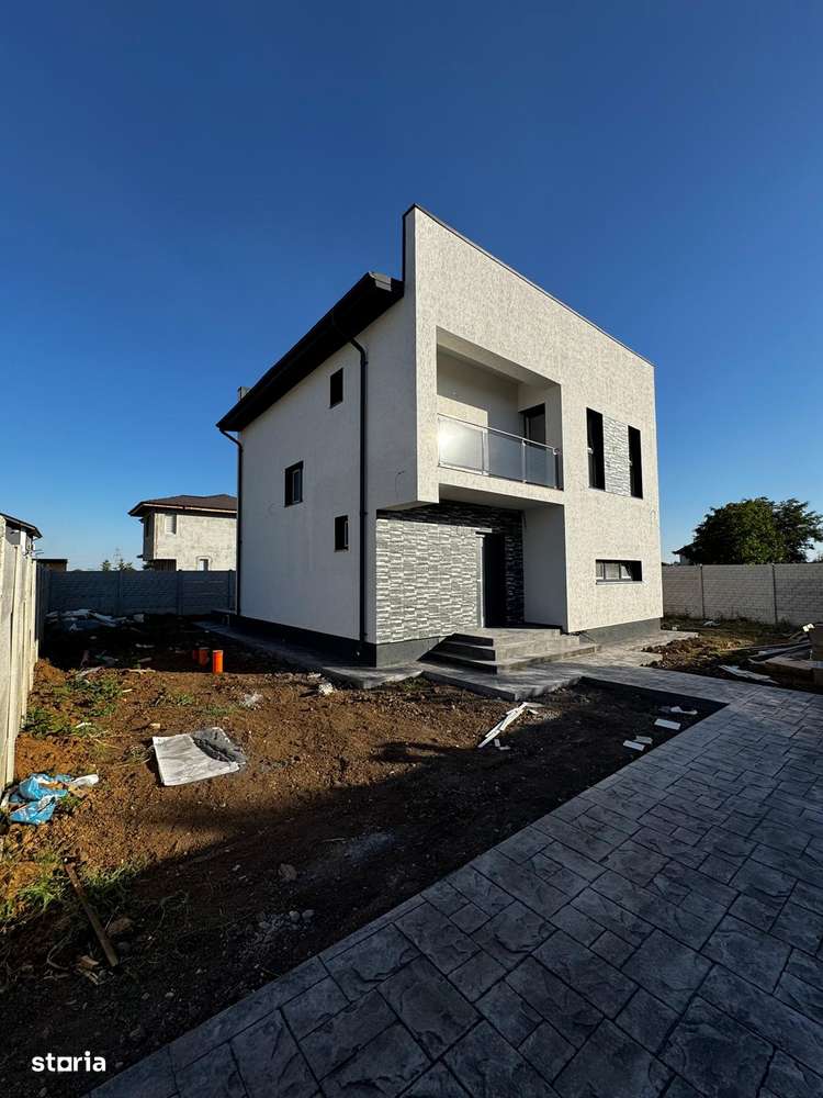 Casa individuala P+1E cu 4 dormitoare si teren 468 mp – Berceni - Imagine principală: 3/4