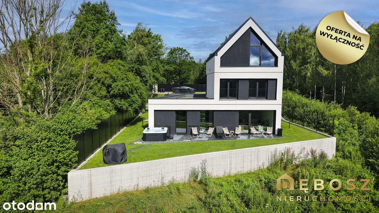 Kobylec | Futurystyczny i elegancki Dom pod Lasem - 132m2-0