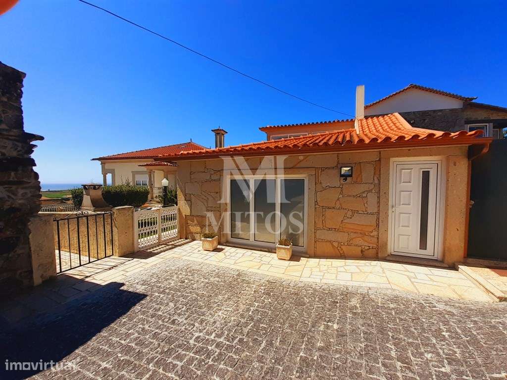 Moradia isolada com casa em pedra, anexos e vistas Mar - Areosa - Grande imagem: 5/45