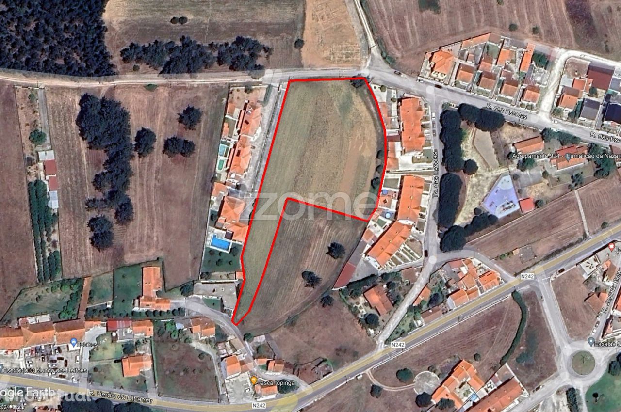 Terreno Urbanizavél em Famalicão da Nazaré