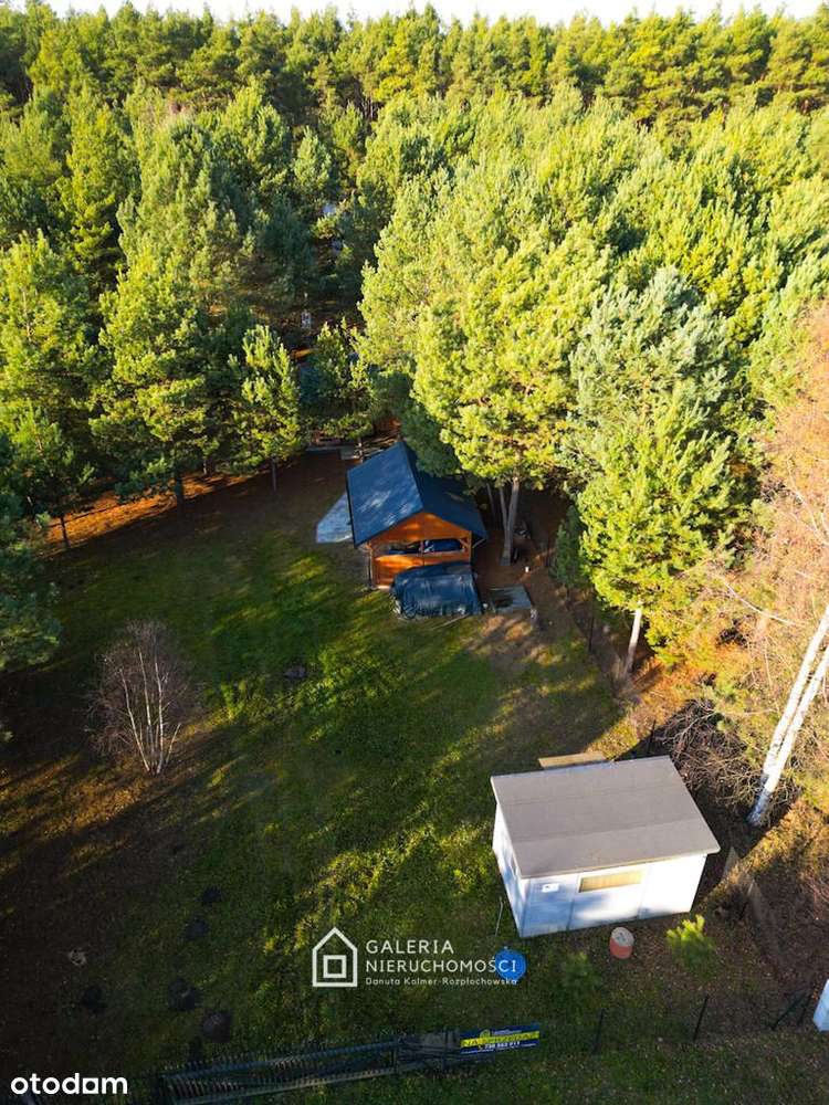 Działka budowlana z zabudową rekreacyjną Wymysłowo-16