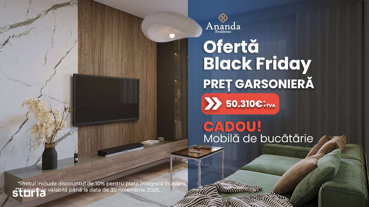 Metrou Berceni | Garsoniera cu balcon | Ananda Residence - Imagine principală: 1/16