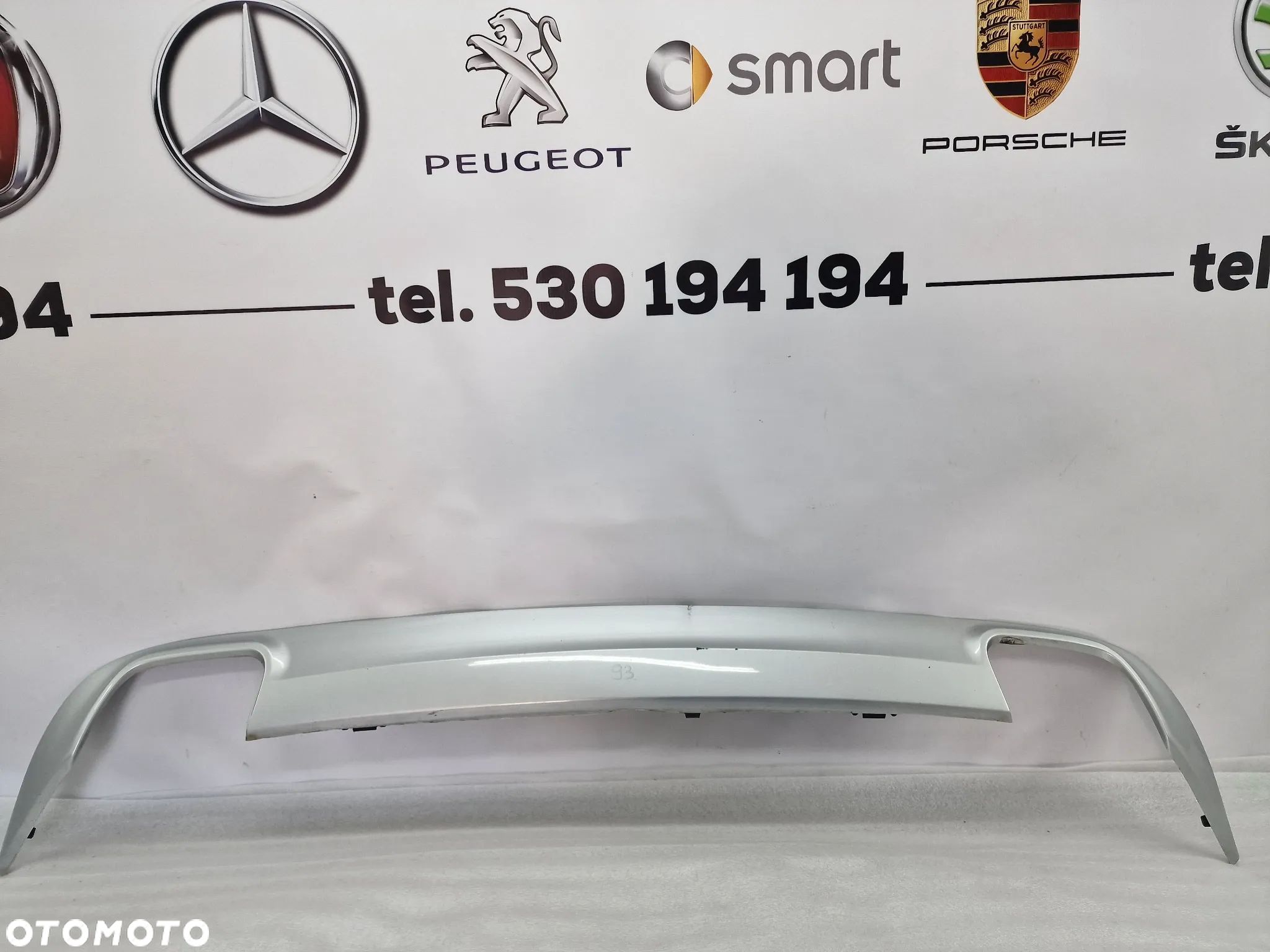 MERCEDES W212 KOMBI 09- DYFUZOR / SPOJLER ZDERZAKA TYLNEGO TYLNIEGO TYŁ , NR A2128852925 , NR AUKCJI DT93 - 1