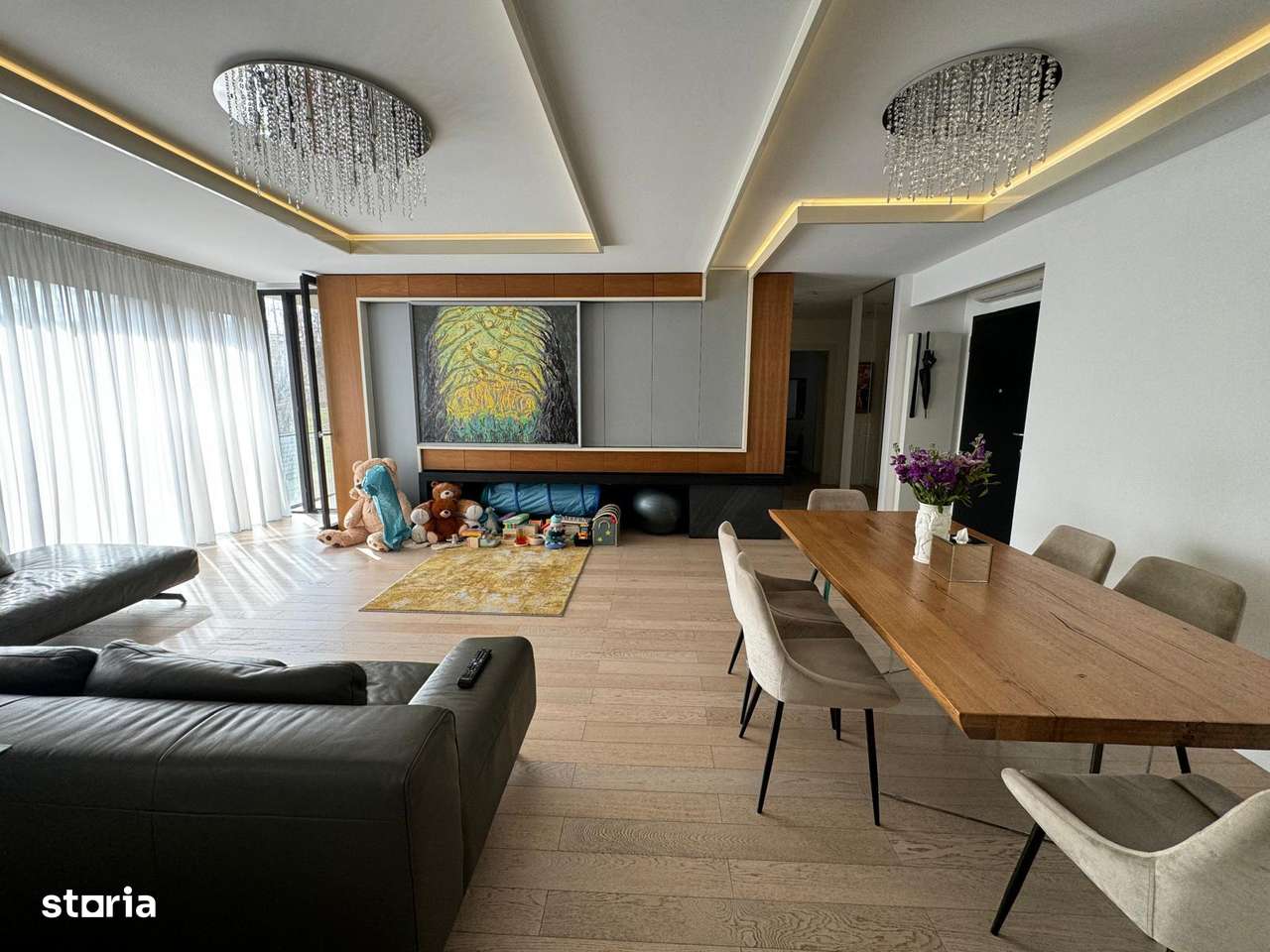 Apartament 3 camere – Floreasca, Str. Stroe Postelnicu| Parcare+boxa-1