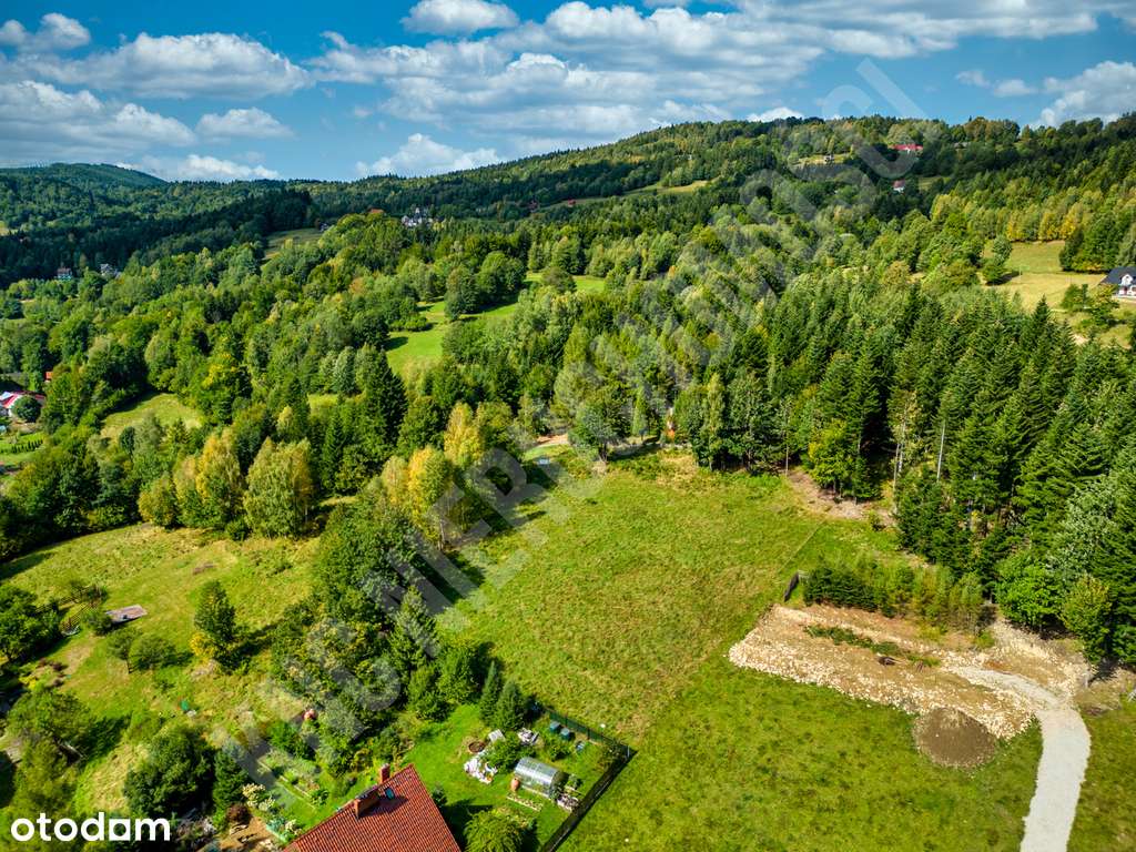 Widokowa działka w Zawoi przy lesie - Pełny obrazek: 5/12